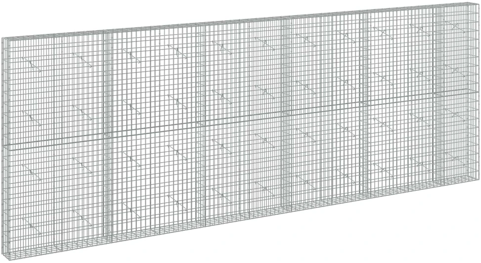 Gabionas su 5 mm viela ir 5x10 cm tinkleliu 550x20x200 cm