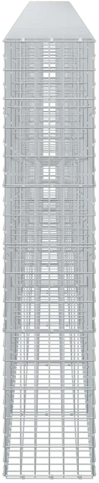 Gabionas su 5 mm viela ir 5x10 cm tinkleliu 850x30x150 cm
