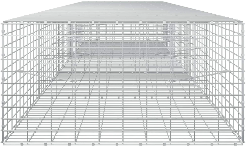 Gabionas su 5 mm viela ir 5x10 cm tinkleliu 450x100x50 cm