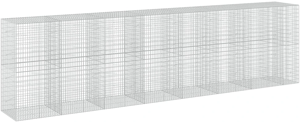 Gabionas su 5 mm Viela ir 5x10 cm Tinkleliu 750x100x200 cm