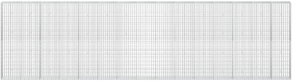 Gabionas su 5 mm Viela ir 5x10 cm Tinkleliu 750x30x200 cm