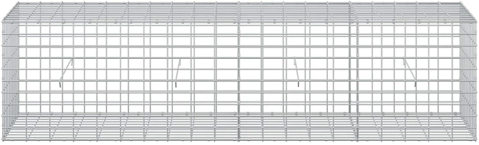 Gabionas su 5 mm Viela ir 5x10 cm Tinkleliu 200x50x50 cm