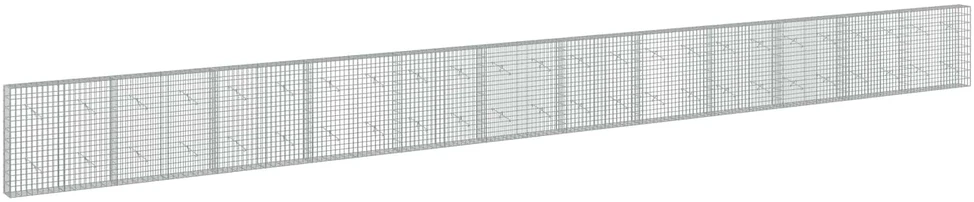 Gabionas su 5 mm Viela ir 5x10 cm Tinkleliu 1200x20x100 cm