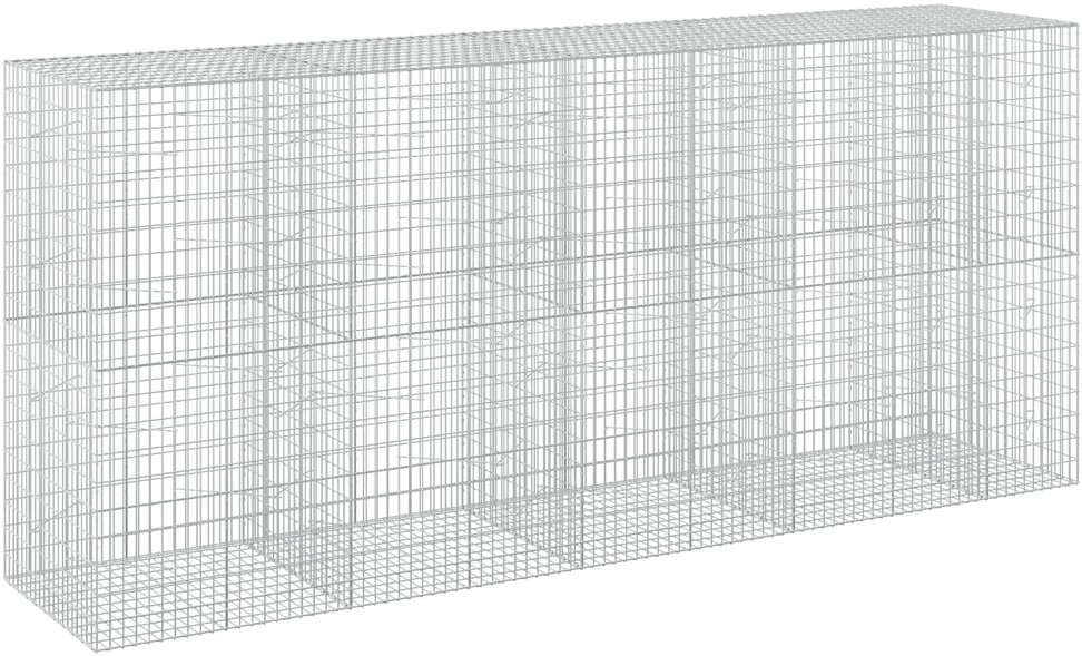 Gabionas su 5 mm viela ir 5x10 cm tinkleliu 450x100x200 cm