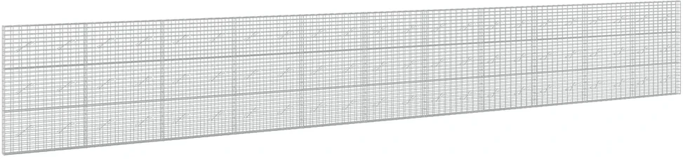 Gabionas su 5 mm Viela ir 5x10 cm Tinkleliu 1100x10x150 cm