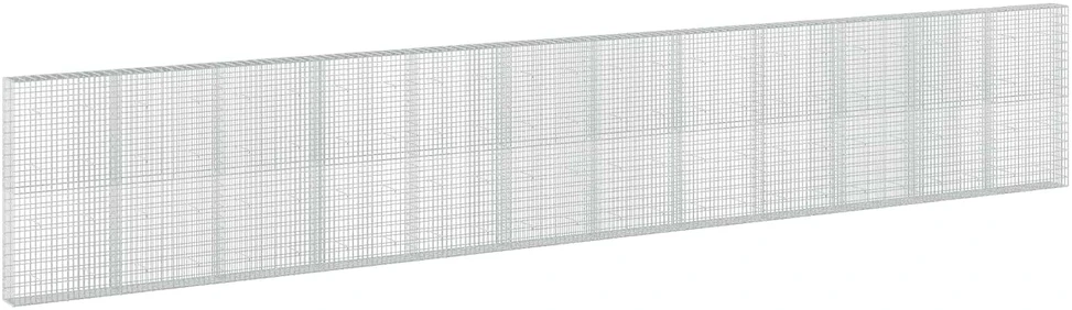 Gabionas su 5 mm Viela ir 5x10 cm Tinkleliu 1200x30x200 cm