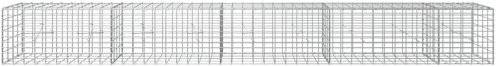 Gabionas su 5 mm Viela ir 5x10 cm Tinkleliu 450x20x50 cm