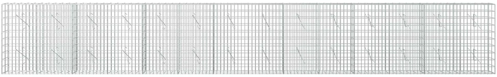 Gabionas su 5 mm Viela ir 5x10 cm Tinkleliu 700x10x100 cm