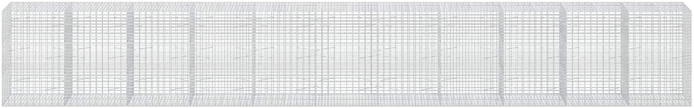 Gabionas su 5 mm viela ir 5x10 cm tinkleliu 1100x100x150 cm