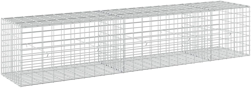 Gabionas su 5 mm Viela ir 5x10 cm Tinkleliu 250x50x50 cm