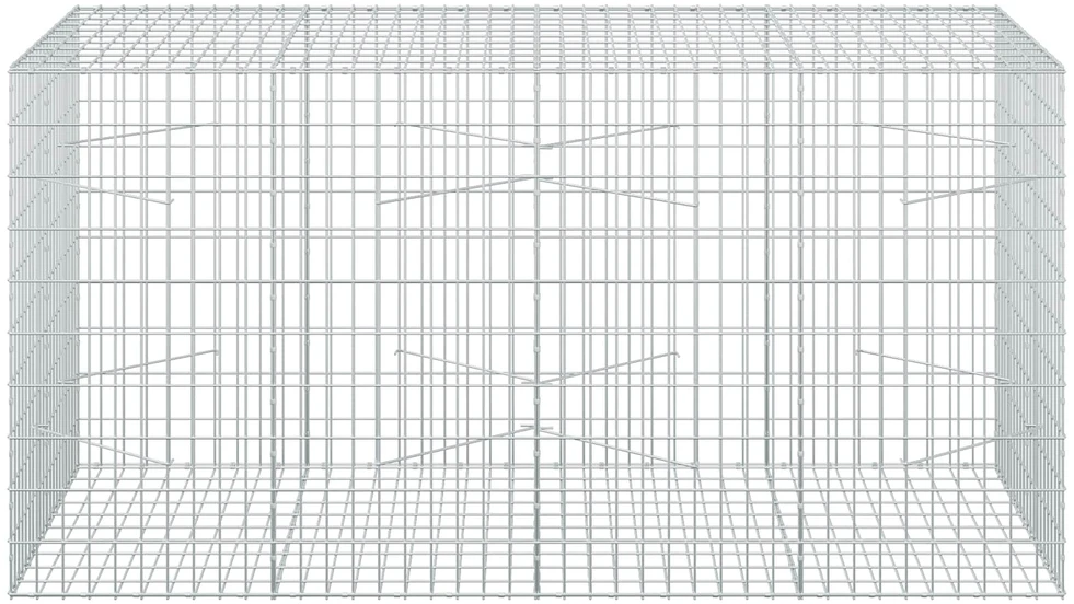 Gabionas su 5 mm Viela ir 5x10 cm Tinkleliu 200x100x100 cm