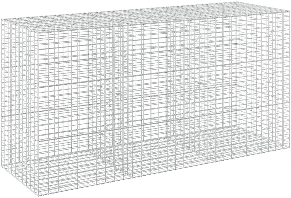 Gabionas su 5 mm viela ir 5x10 cm tinkleliu 300x100x150 cm