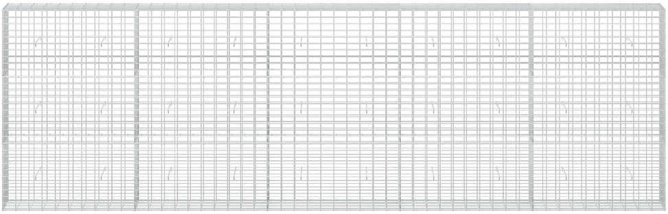 Gabionas su 5 mm Viela ir 5x10 cm Tinkleliu 500x30x150 cm