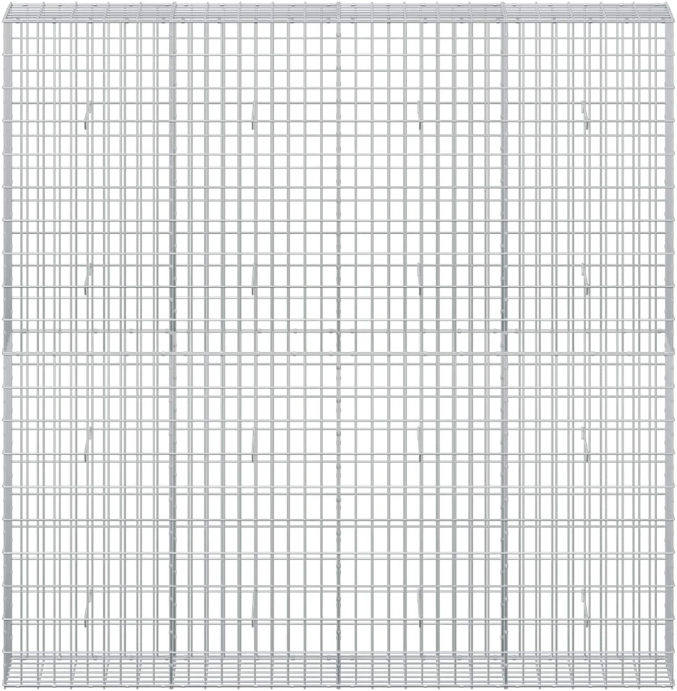 Gabionas su 5 mm Viela ir 5x10 cm Tinkleliu 200x30x200 cm