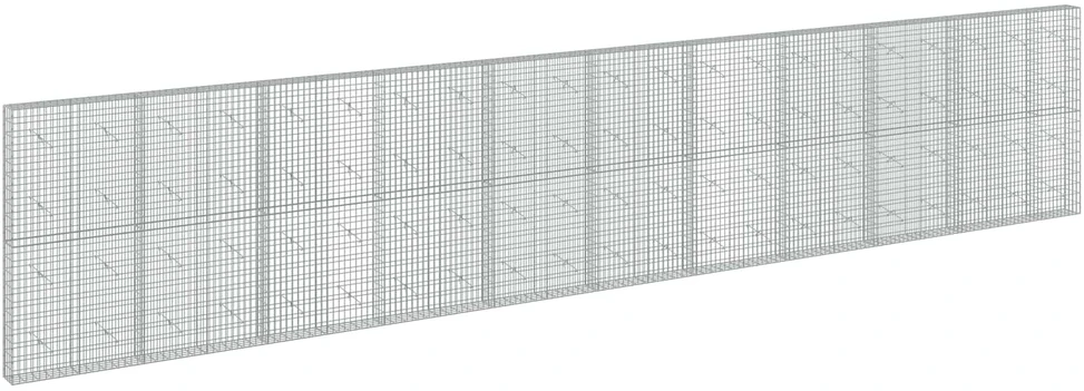 Gabionas su 5 mm Viela ir 5x10 cm Tinkleliu 1050x20x200 cm