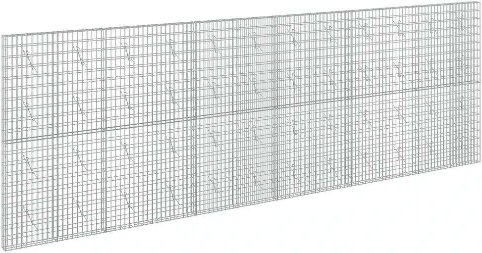 Gabionas su 5 mm Viela ir 5x10 cm Tinkleliu 600x10x200 cm