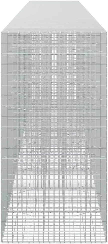 Gabionas su 5 mm Viela ir 5x10 cm Tinkleliu 900x100x200 cm