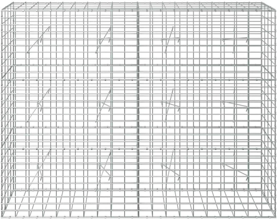 Gabionas su 5 mm Viela ir 5x10 cm Tinkleliu 200x20x150 cm