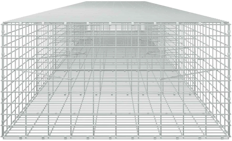Gabionas su 5 mm viela ir 5x10 cm tinkleliu 650x100x50 cm