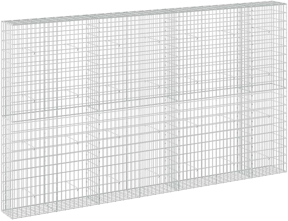 Gabionas su 5 mm Viela ir 5x10 cm Tinkleliu 350x30x200 cm