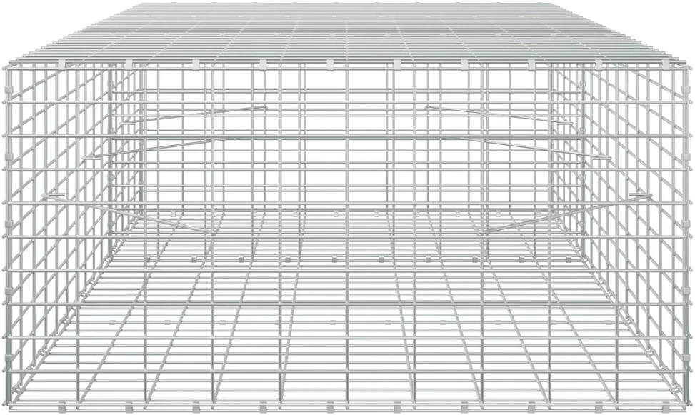 Gabionas su 5 mm viela ir 5x10 cm tinkleliu 150x100x50 cm