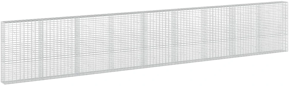 Gabionas su 5 mm Viela ir 5x10 cm Tinkleliu 900x30x150 cm