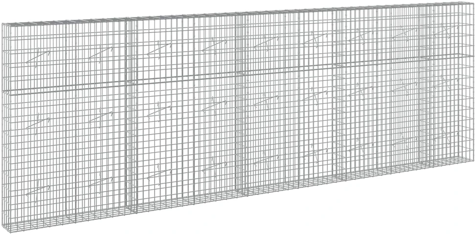 Gabionas su 5 mm viela ir 5x10 cm tinkleliu 450x20x150 cm