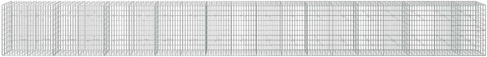 Gabionas su 5 mm viela ir 5x10 cm tinkleliu 950x20x100 cm