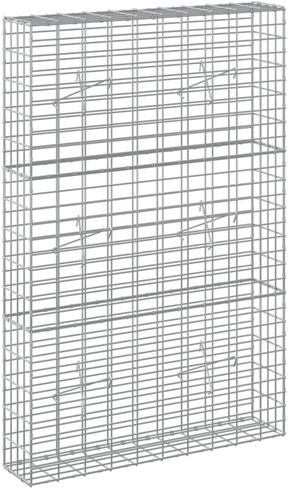 Gabionas su 5 mm viela ir 5x10 cm tinkleliu 100x20x150 cm