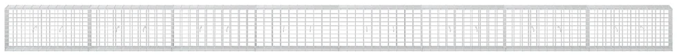 Gabionas su 5 mm Viela ir 5x10 cm Tinkleliu 800x30x50 cm