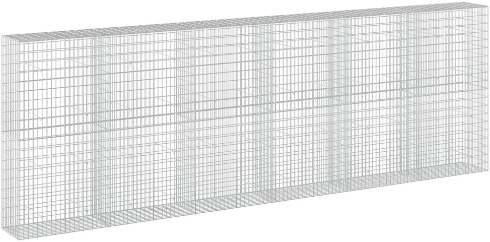 Gabionas su 5 mm Viela ir 5x10 cm Tinkleliu 600x50x200 cm