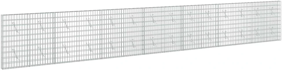 Gabionas su 5 mm Viela ir 5x10 cm Tinkleliu 700x10x100 cm