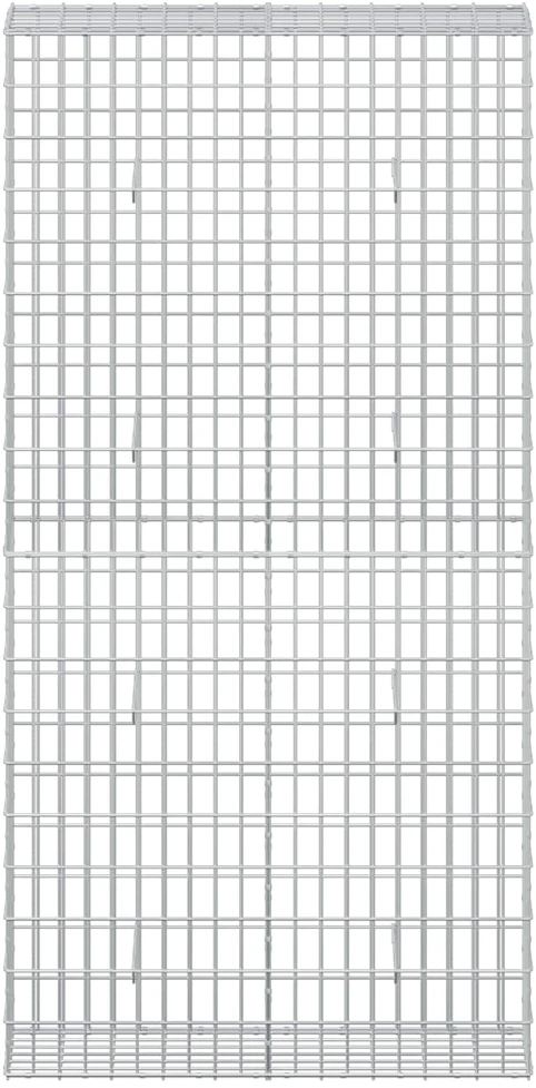 Gabionas su 5 mm Viela ir 5x10 cm Tinkleliu 100x30x200 cm