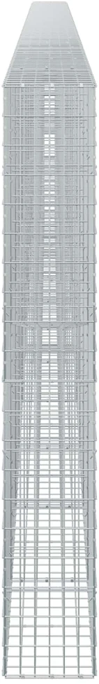 Gabionas su 5 mm Viela ir 5x10 cm Tinkleliu 1100x30x200 cm