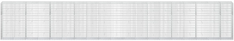 Gabionas su 5 mm viela ir 5x10 cm tinkleliu 950x50x150 cm