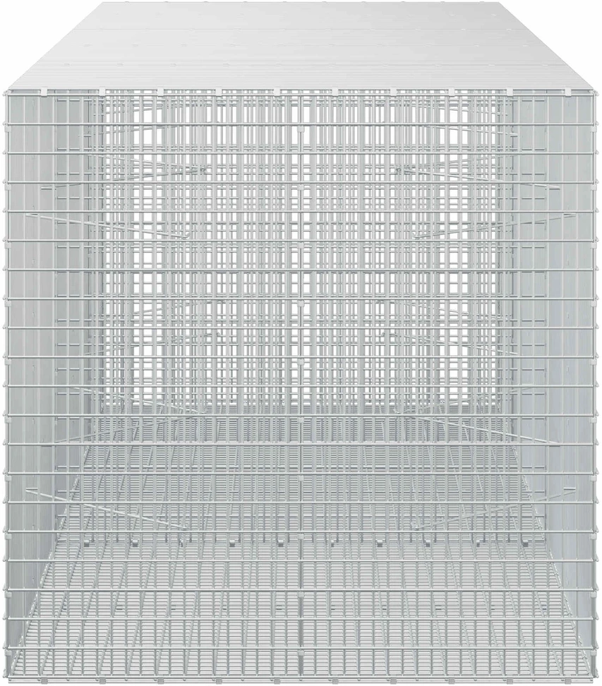 Gabionas su 5 mm viela ir 5x2,5 cm tinkleliu 250x100x100 cm
