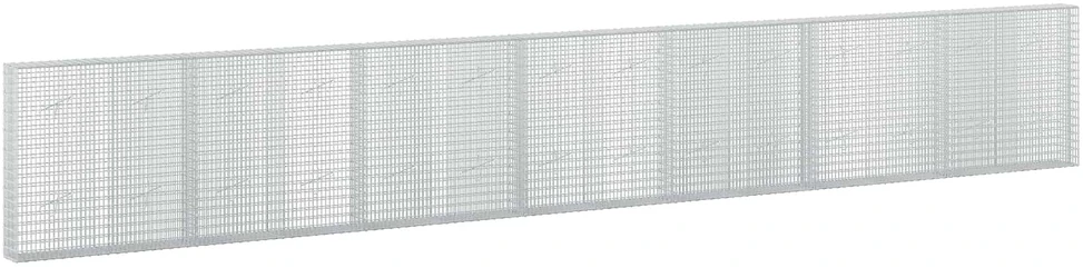 Gabionas su 5 mm viela ir 5x2,5 cm tinkleliu 700x20x100 cm