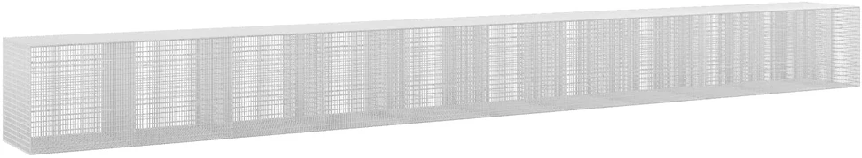 Gabionas su 5 mm viela ir 5x2,5 cm tinkleliu 1050x100x100 cm