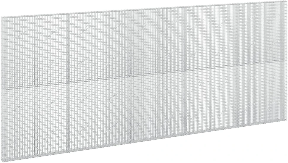 Gabionas su 5 mm viela ir 5x2,5 cm tinkleliu 500x10x200 cm