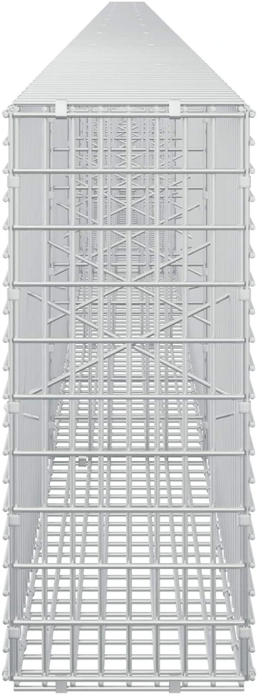Gabionas su 5 mm viela ir 5x2,5 cm tinkleliu 1200x20x50 cm