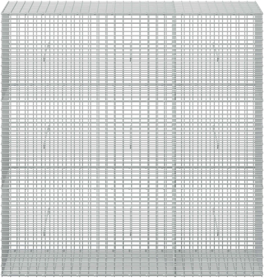 Gabionas su 5 mm viela ir 5x2,5 cm tinkleliu 150x50x150 cm