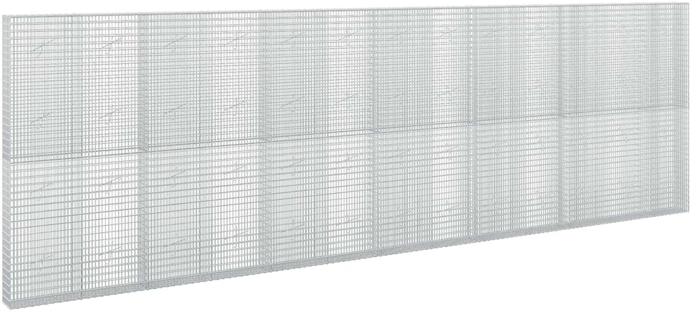 Gabionas su 5 mm viela ir 5x2,5 cm tinkleliu 650x20x200 cm