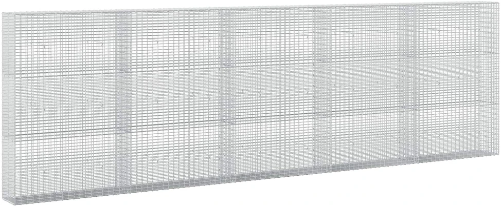 Gabionas su 5 mm viela ir 5x2,5 cm tinkleliu 500x30x150 cm
