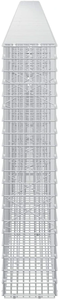Gabionas su 5 mm viela ir 5x2,5 cm tinkleliu 750x20x100 cm