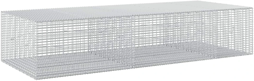 Gabionas su 5 mm viela ir 5x2,5 cm tinkleliu 250x100x50 cm