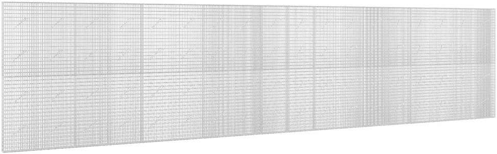 Gabionas su 5 mm viela ir 5x2,5 cm tinkleliu 900x10x200 cm