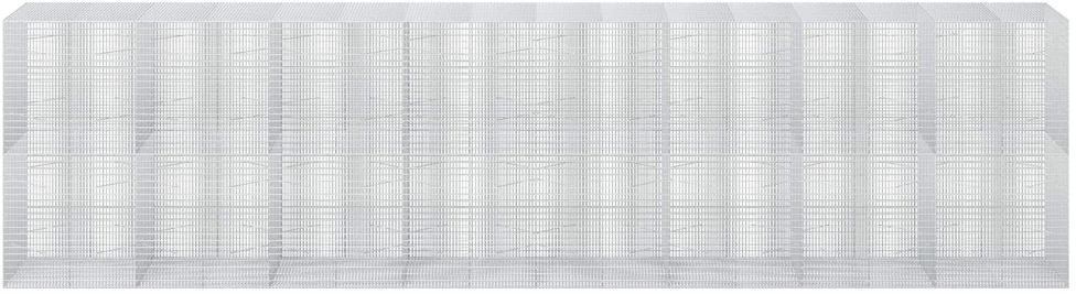 Gabionas su 5 mm viela ir 5x2,5 cm tinkleliu 800x100x200 cm