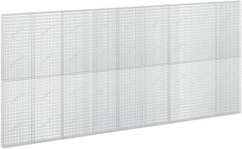 Gabionas su 5 mm viela ir 5x2,5 cm tinkleliu 450x10x200 cm