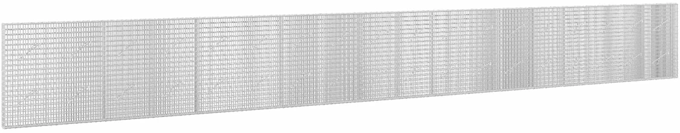 Gabionas su 5 mm viela ir 5x2,5 cm tinkleliu 900x10x100 cm