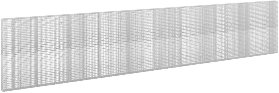 Gabionas su 5 mm viela ir 5x2,5 cm tinkleliu 1050x20x200 cm
